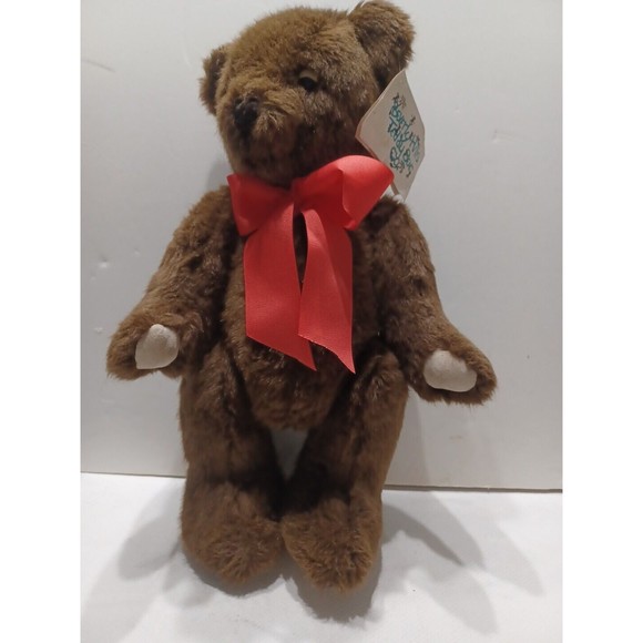 20" VINTAGE BEVERLY HILLS TEDDY BEAR CO BROWN STUFFED Jointed ANIMAL PLUSH TOY - Picture 11 of 15